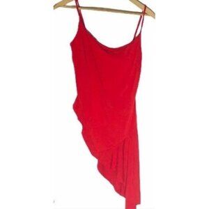Shape fx sleeveless adjustable straps red shirt size small armpit to armpit16 RE